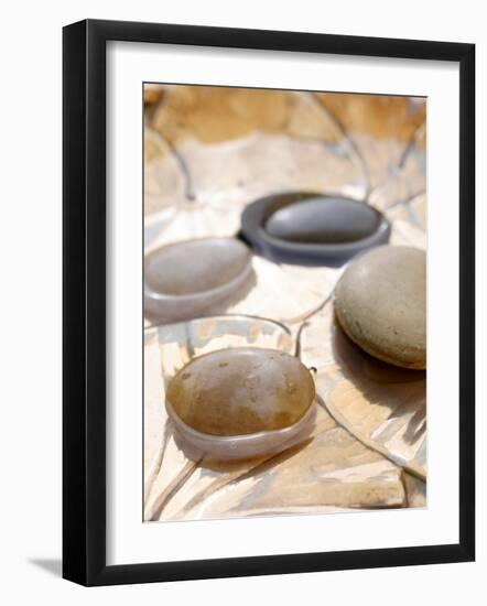 Stone Reflections I-Nicole Katano-Framed Photo