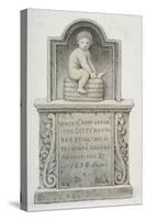 Stone Relief, Newgate Street, City of London, 1820-null-Stretched Canvas