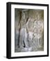 Stone Relief of Sargon I Standing before a Tree of Life, 24th-23rd Century Bc-null-Framed Giclee Print