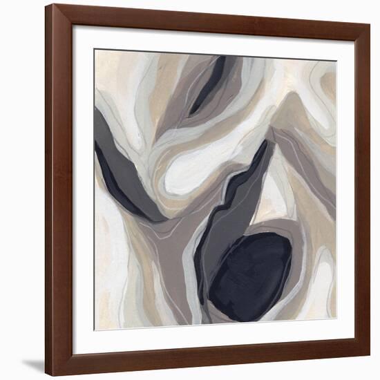 Stone Ripple I-June Vess-Framed Art Print