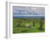 Stone Row at Stall Moor, Dartmoor National Park, Devon, England, United Kingdom, Europe-Woolfitt Adam-Framed Photographic Print