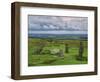Stone Row at Stall Moor, Dartmoor National Park, Devon, England, United Kingdom, Europe-Woolfitt Adam-Framed Photographic Print