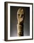 Stone Sculpture Depicting Anthropomorphic Figure-null-Framed Giclee Print