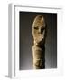 Stone Sculpture Depicting Anthropomorphic Figure-null-Framed Giclee Print