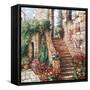 Stone Stairway Petites B-Roger Duvall-Framed Stretched Canvas