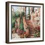 Stone Stairway Petites B-Roger Duvall-Framed Art Print