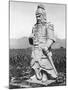 Stone Statue of Chinese General-null-Mounted Photographic Print
