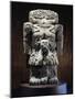 Stone Statue of Coatlicue, Goddess of Fire and Fertility-null-Mounted Giclee Print