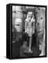 Stone Statue of King Ramses II-null-Framed Stretched Canvas