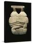 Stone Statue of Mother Goddess or Fertility Goddess, from Hagar Qim Temple-null-Stretched Canvas