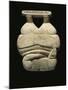 Stone Statue of Mother Goddess or Fertility Goddess, from Hagar Qim Temple-null-Mounted Giclee Print