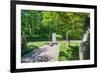 Stone Statues Watching over an Old Tomb in the Gardens of Hangzhou, Zhejiang, China-Andreas Brandl-Framed Photographic Print