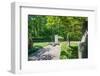 Stone Statues Watching over an Old Tomb in the Gardens of Hangzhou, Zhejiang, China-Andreas Brandl-Framed Photographic Print