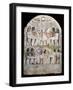 Stone Stele with a Relief, Ancient Egyptian, 156 Bc-null-Framed Photographic Print