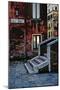 Stone Steps, Twilight Glow, Venice, Italy-Steven Boone-Mounted Photographic Print