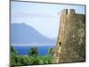 Stone Structure on Coast, Roseau, St. Kitts, Caribbean-David Herbig-Mounted Photographic Print