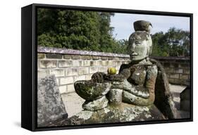 Stone Tomb of Anting Malela Boru Sinaga-Annie Owen-Framed Stretched Canvas