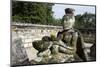 Stone Tomb of Anting Malela Boru Sinaga-Annie Owen-Mounted Photographic Print