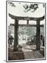 Stone Torii, Suwa Temple, Nagasaki, Japan, 1904-null-Mounted Giclee Print