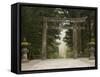 Stone Torii, Tosho-Gu Shrine, Nikko, Central Honshu, Japan-Schlenker Jochen-Framed Stretched Canvas