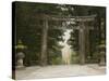 Stone Torii, Tosho-Gu Shrine, Nikko, Central Honshu, Japan-Schlenker Jochen-Stretched Canvas