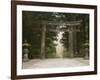 Stone Torii, Tosho-Gu Shrine, Nikko, Central Honshu, Japan-Schlenker Jochen-Framed Photographic Print