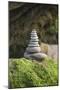 Stone Tower, Pebbles, Moss-Andrea Haase-Mounted Photographic Print