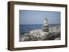 Stone Tower, Sea, Beach, Starfish-Andrea Haase-Framed Photographic Print