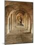 Stone Vaults and Nimbar (Pulpit) in Prayer Hall of Jami Masjid, Mandu, Madhya Pradesh State, India-Richard Ashworth-Mounted Photographic Print