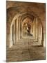 Stone Vaults and Nimbar (Pulpit) in Prayer Hall of Jami Masjid, Mandu, Madhya Pradesh State, India-Richard Ashworth-Mounted Photographic Print