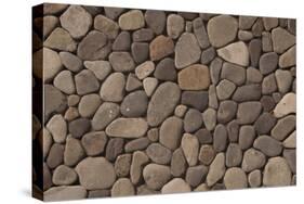 Stone Wall Detail, Turtle Island, Yasawa Islands, Fiji-Roddy Scheer-Stretched Canvas