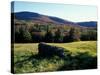 Stone Wall in the Green Mountains, Vermont, USA-Jerry & Marcy Monkman-Stretched Canvas