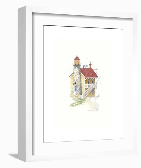 Stone Wall Sound-Lisa Danielle-Framed Art Print