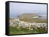 Stone Walls, Samson, Isles of Scilly, United Kingdom, Europe-null-Framed Stretched Canvas