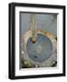 Stone Water Feature, Japan-David Poole-Framed Photographic Print