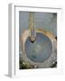 Stone Water Feature, Japan-David Poole-Framed Photographic Print