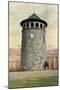 Stone Water Tower, Wilmington, Delaware-null-Mounted Art Print