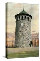 Stone Water Tower, Wilmington, Delaware-null-Stretched Canvas