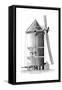 Stonecutter Windmill-null-Framed Stretched Canvas