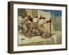 Stonecutters Oil on canvas.-Robert Sterl-Framed Giclee Print