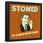 Stoned it's a Special Kind of Stupid!-Retrospoofs-Framed Poster