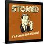 Stoned it's a Special Kind of Stupid!-Retrospoofs-Framed Poster