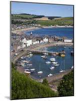 Stonehaven Harbour and Bay from Harbour View, Stonehaven, Aberdeenshire, Scotland, UK, Europe-Mark Sunderland-Mounted Photographic Print
