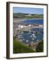 Stonehaven Harbour and Bay from Harbour View, Stonehaven, Aberdeenshire, Scotland, UK, Europe-Mark Sunderland-Framed Photographic Print