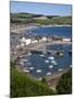 Stonehaven Harbour and Bay from Harbour View, Stonehaven, Aberdeenshire, Scotland, UK, Europe-Mark Sunderland-Mounted Photographic Print