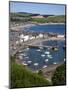 Stonehaven Harbour and Bay from Harbour View, Stonehaven, Aberdeenshire, Scotland, UK, Europe-Mark Sunderland-Mounted Premium Photographic Print