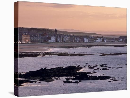 Stonehaven, Sunset, Aberdeenshire, Scotland, United Kingdom, Europe-Patrick Dieudonne-Stretched Canvas