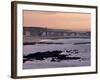 Stonehaven, Sunset, Aberdeenshire, Scotland, United Kingdom, Europe-Patrick Dieudonne-Framed Photographic Print