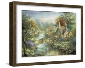 Stonehedge Bridge-Nicky Boehme-Framed Giclee Print