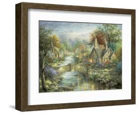 Stonehedge Bridge-Nicky Boehme-Framed Giclee Print